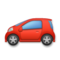 Automobile emoji on LG